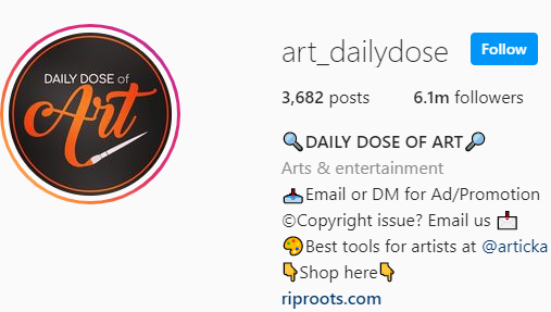 Daily Dose of Art – Why does this Instagram page have 6.1 million followers?